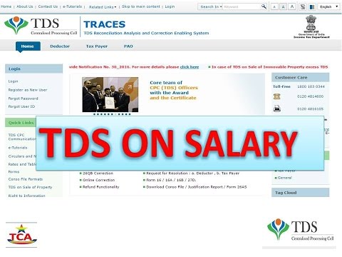 How To Deduct TDS on Salary