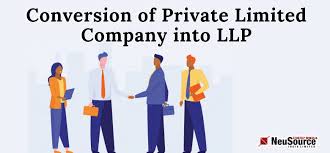 Conversion of Private Company Into LLP