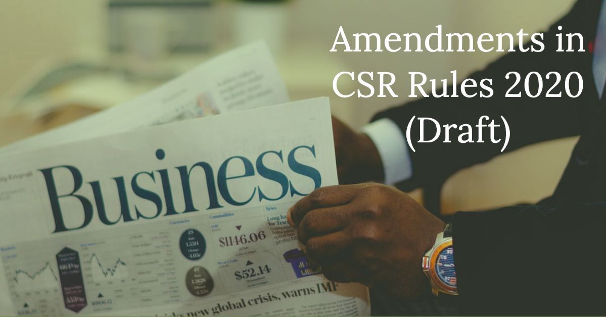 Companies (CSR Policy) Amendment Rules, 2021 – Major Highlights